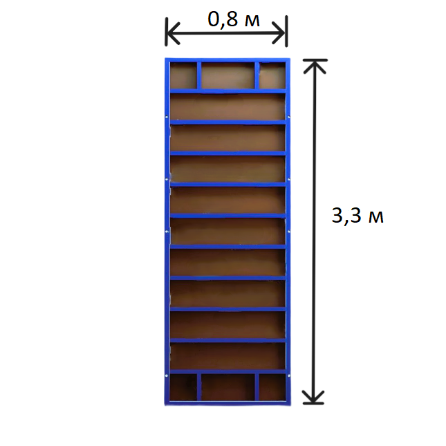 Щит линейный 0,8х3,3